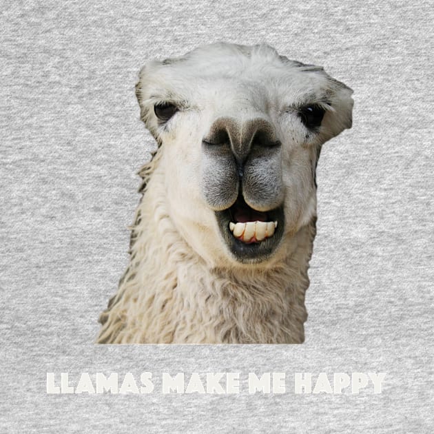 Llamas Make Me Happy by dyana123